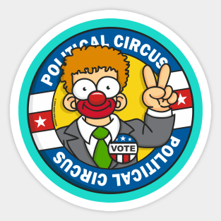 Political Circus Sticker